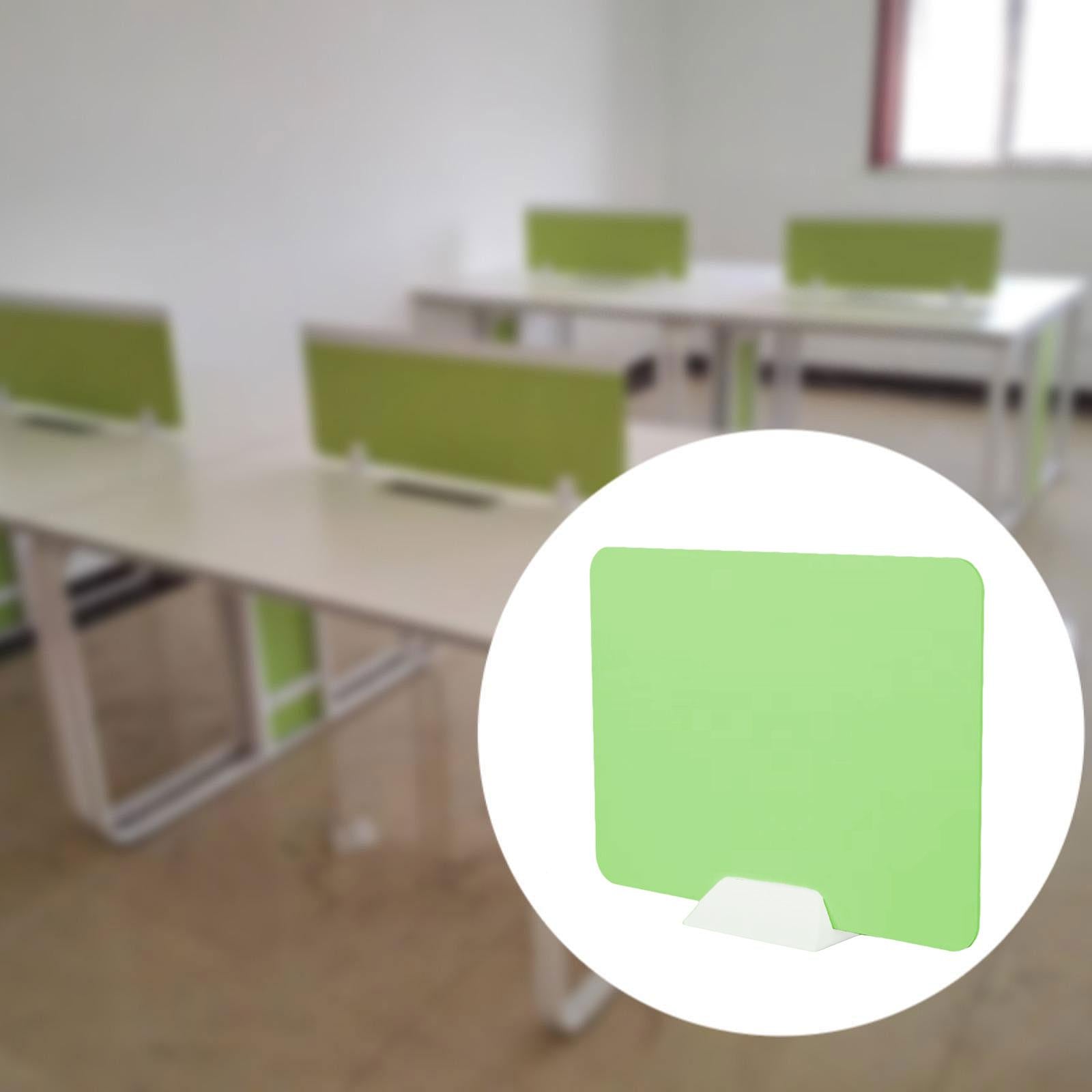 Desktop Partition Board Desk Divider Clip on for Teacher Student Call Center 40x50cm