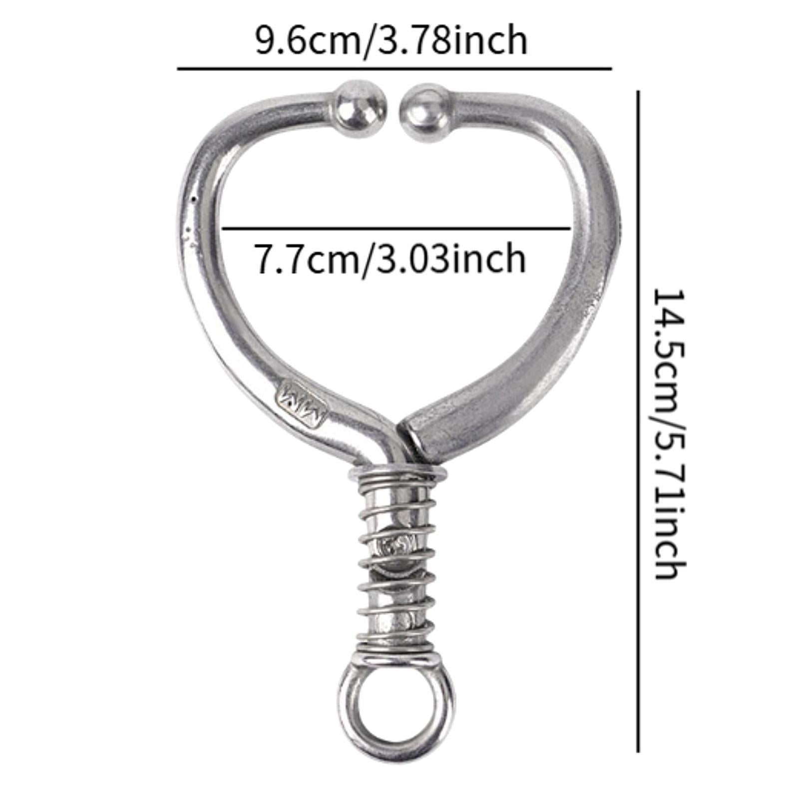 Cattle Nose Ring Livestock Tool Sturdy Easy to Use Farming Animals Equipment 14.5cmx9.6cm