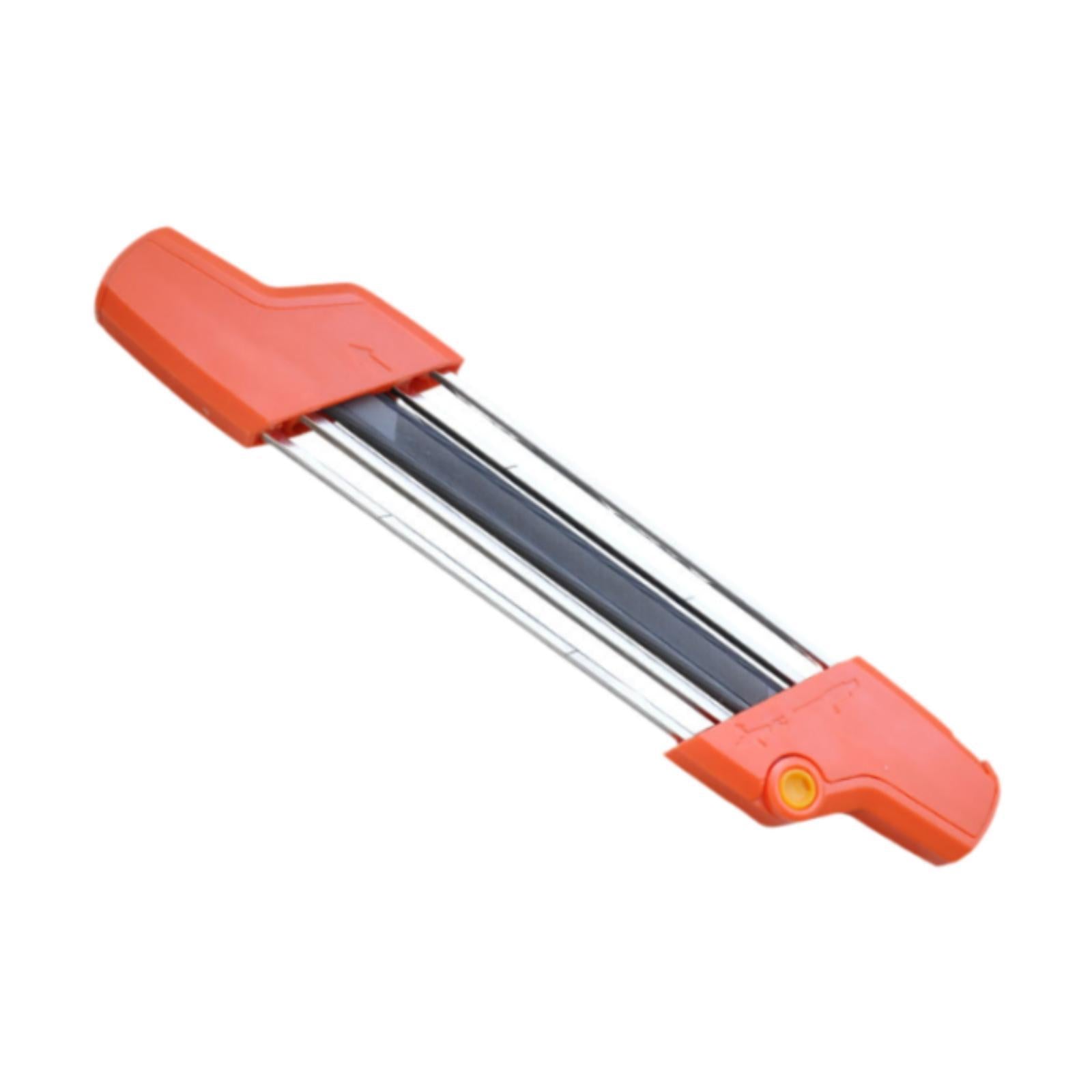 Chainsaws Chain Sharpener Woodworking Portable 2 in 1 Easy File Professional Orange
