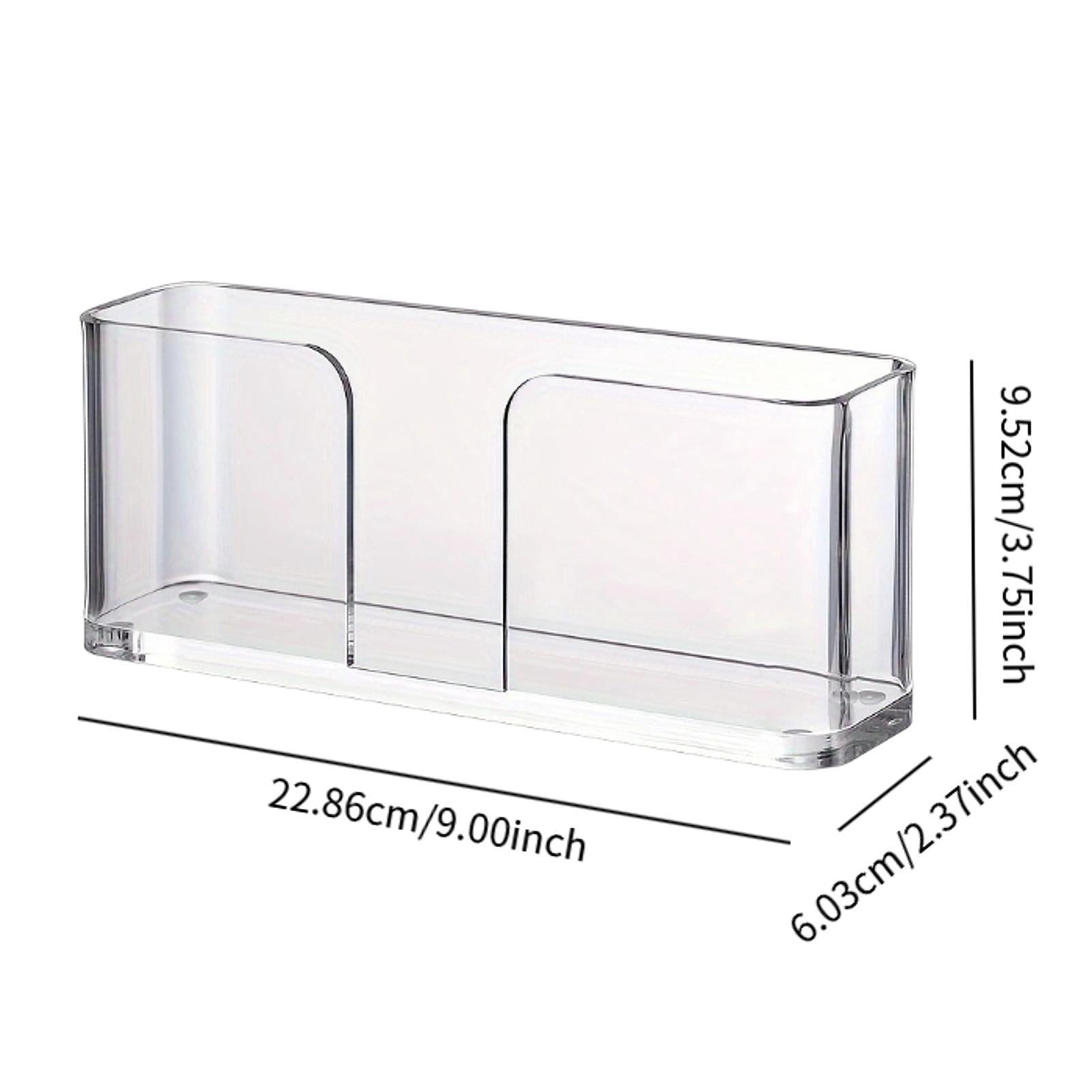 Acrylic Napkin Holder Cocktail Guest Towel Holder for Party Hotel Restaurant rectangle