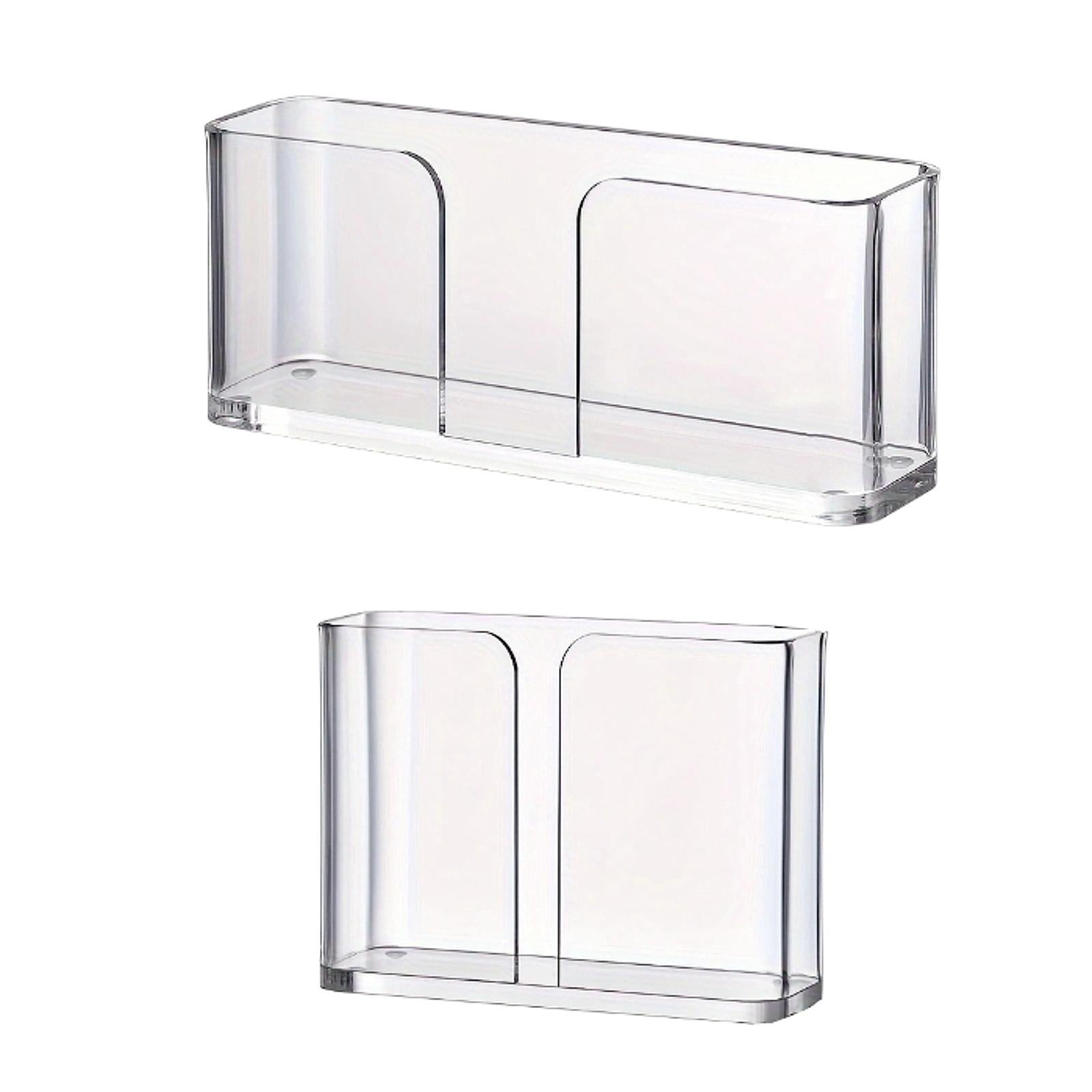 Acrylic Napkin Holder Cocktail Guest Towel Holder for Party Hotel Restaurant rectangle