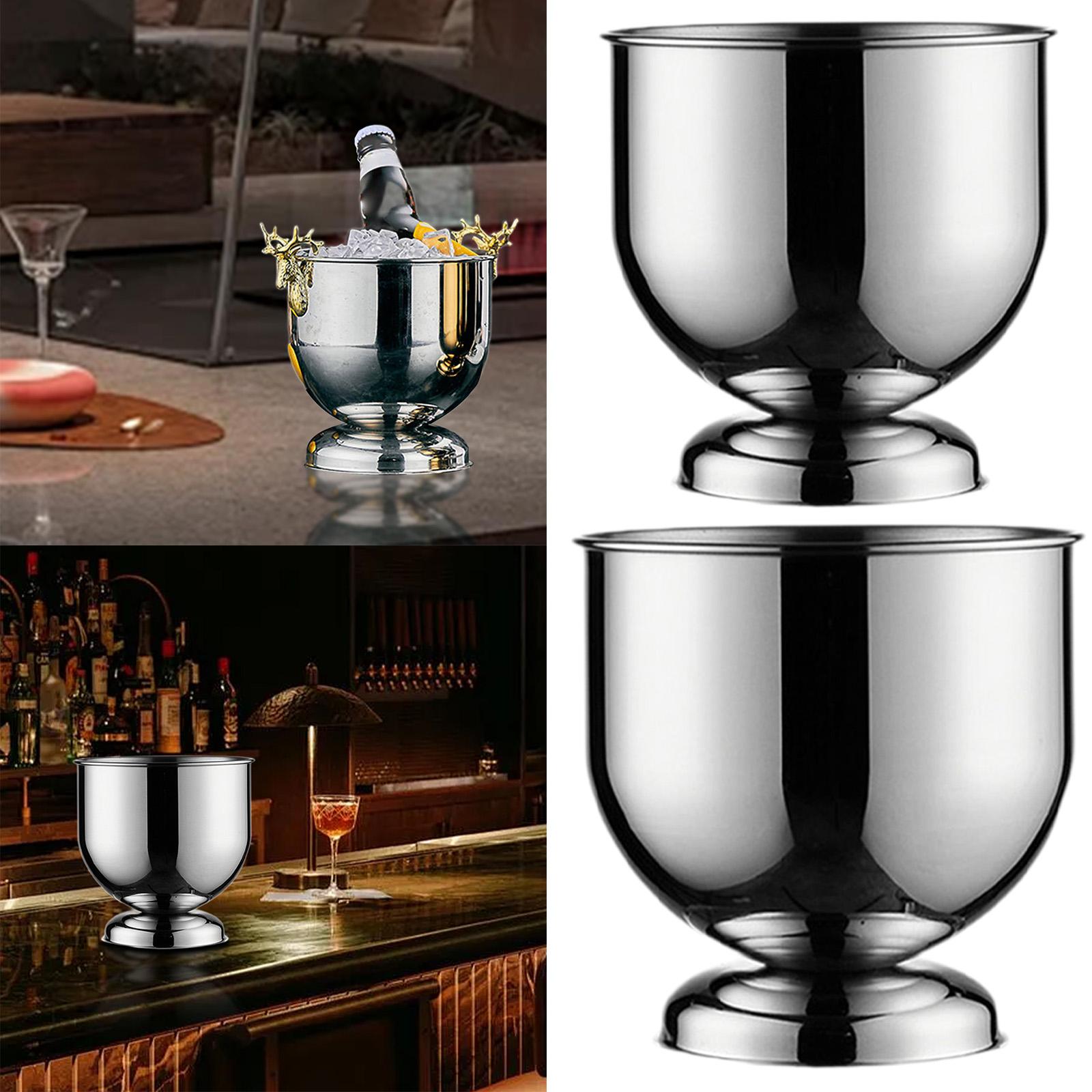 Ice Bucket Thick for Parties Beer Bucket for Wedding Outdoor Activities Bar 1.5L