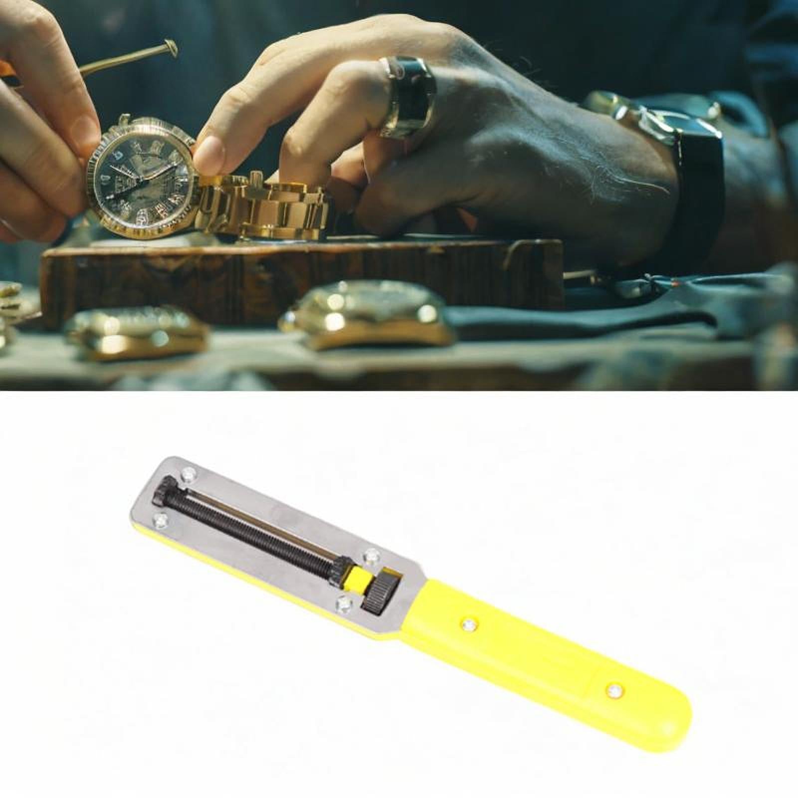 Watch Back Remover Holder Easy to Use for Disassemble Watchmaker Maintenance 19cm