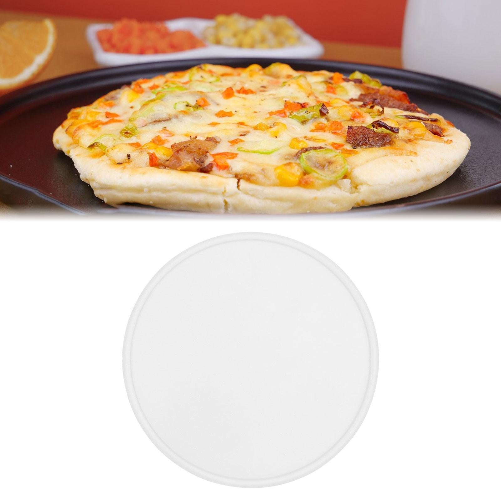 Training Silicone Pizza Pastry Tray Chef Pizza Tools Portable Training Props White