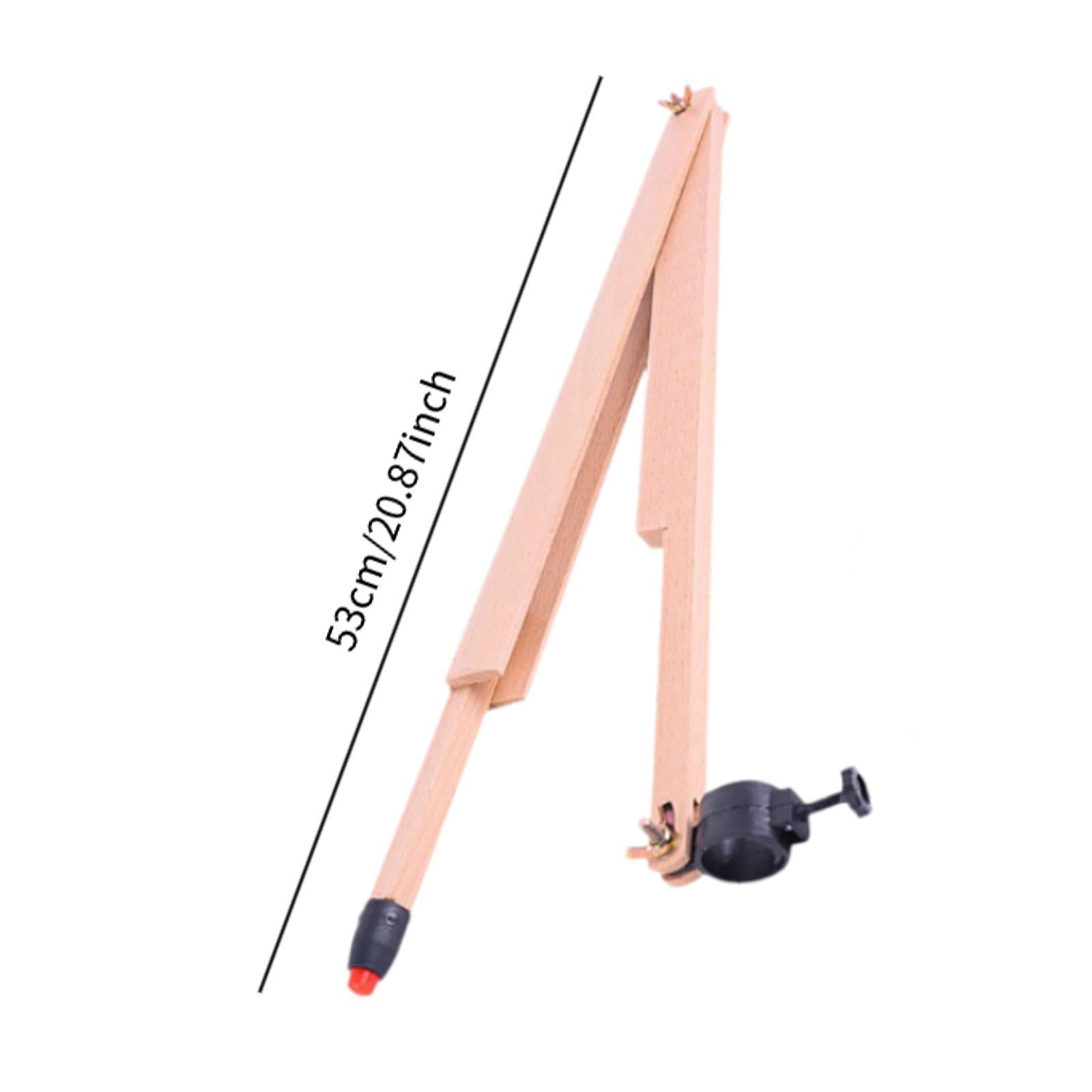 Wood Compass Teaching Aid for School Mathematical Teaching and Demonstration