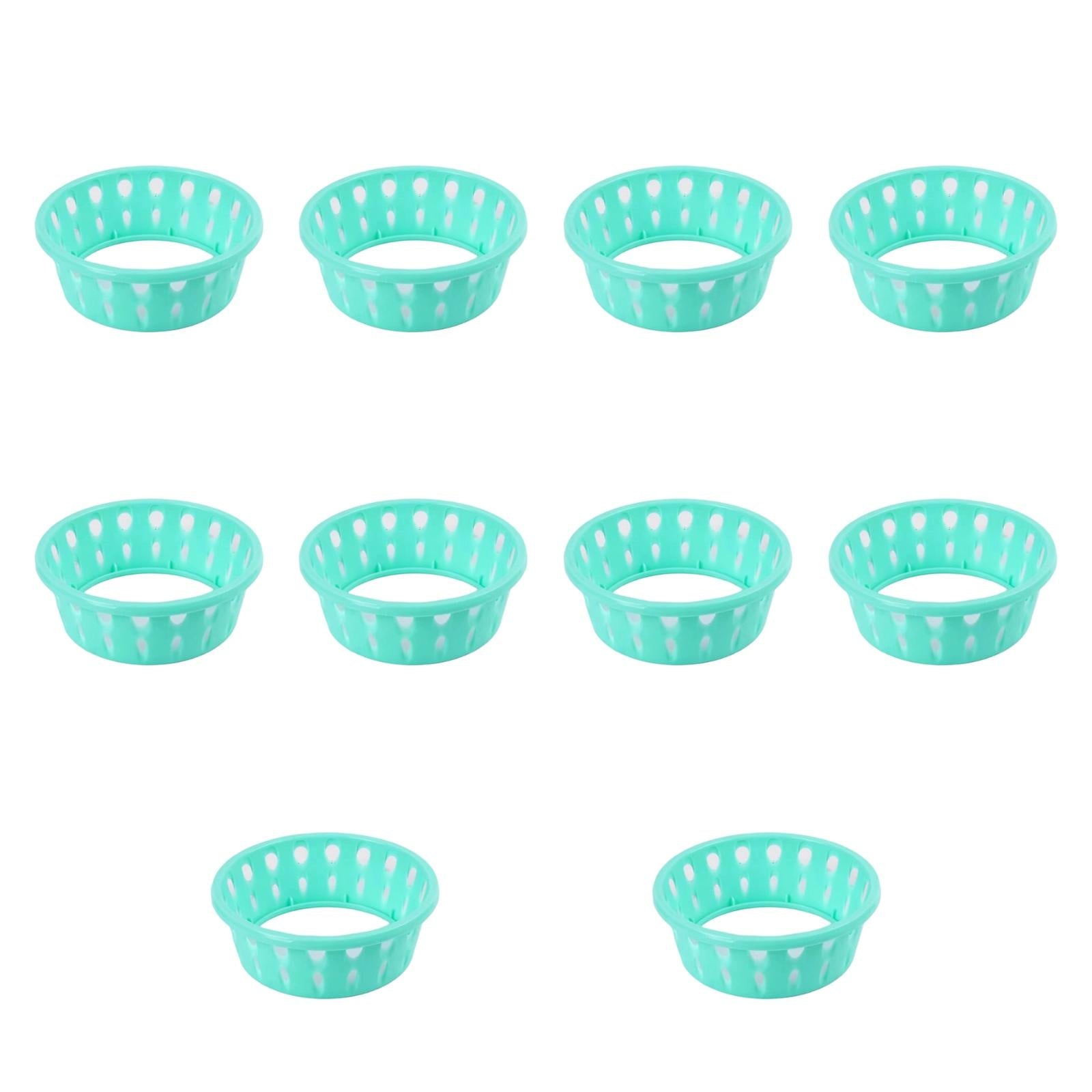 Watermelon Fixing Ring Tray Fruit Display Rack for Shopping Mall Supermarket Blue