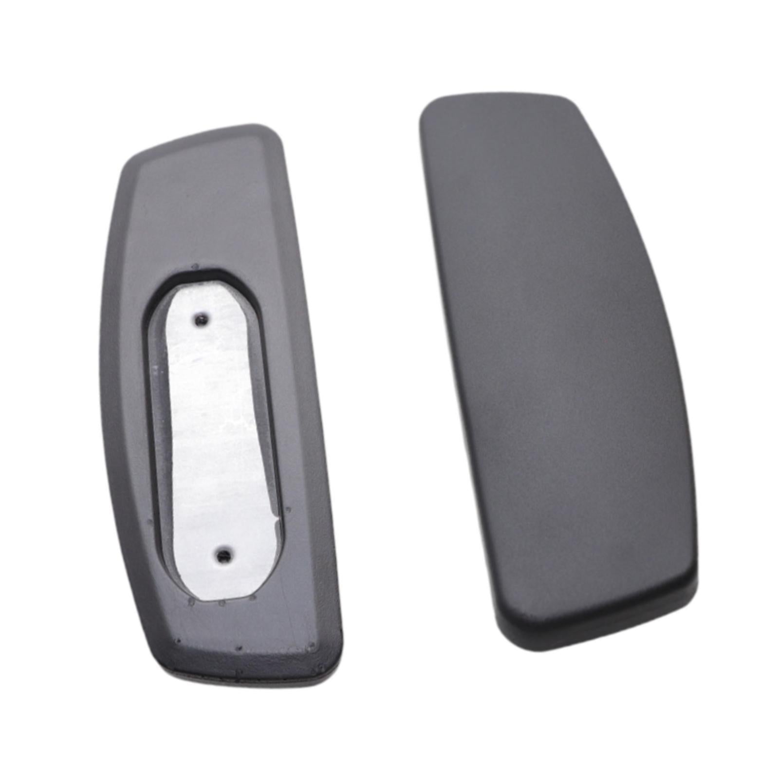 2Pcs Office Chair Replacement Armrest Pads Cap Armchair with Mounting Holes