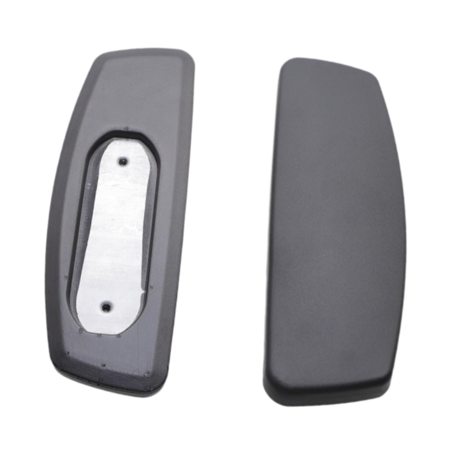 2Pcs Office Chair Replacement Armrest Pads Cap Armchair with Mounting Holes