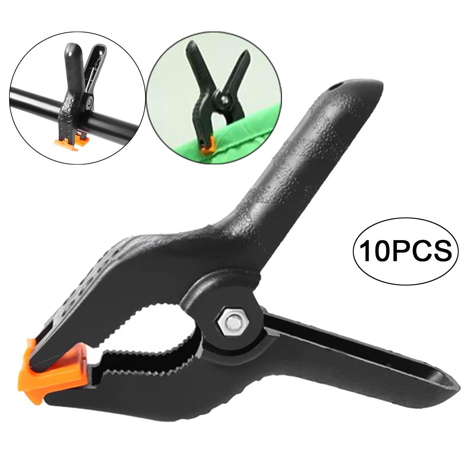 10 Pieces Backdrop Clips Clamps 4 inch for Backdrop Stand Video Studios Photo