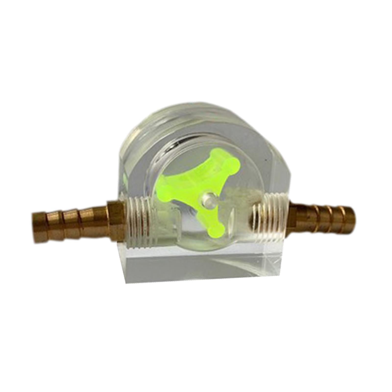 8mm Water Flow Indicator Acrylic Water Cooling System for PC Computer Laptop Type B