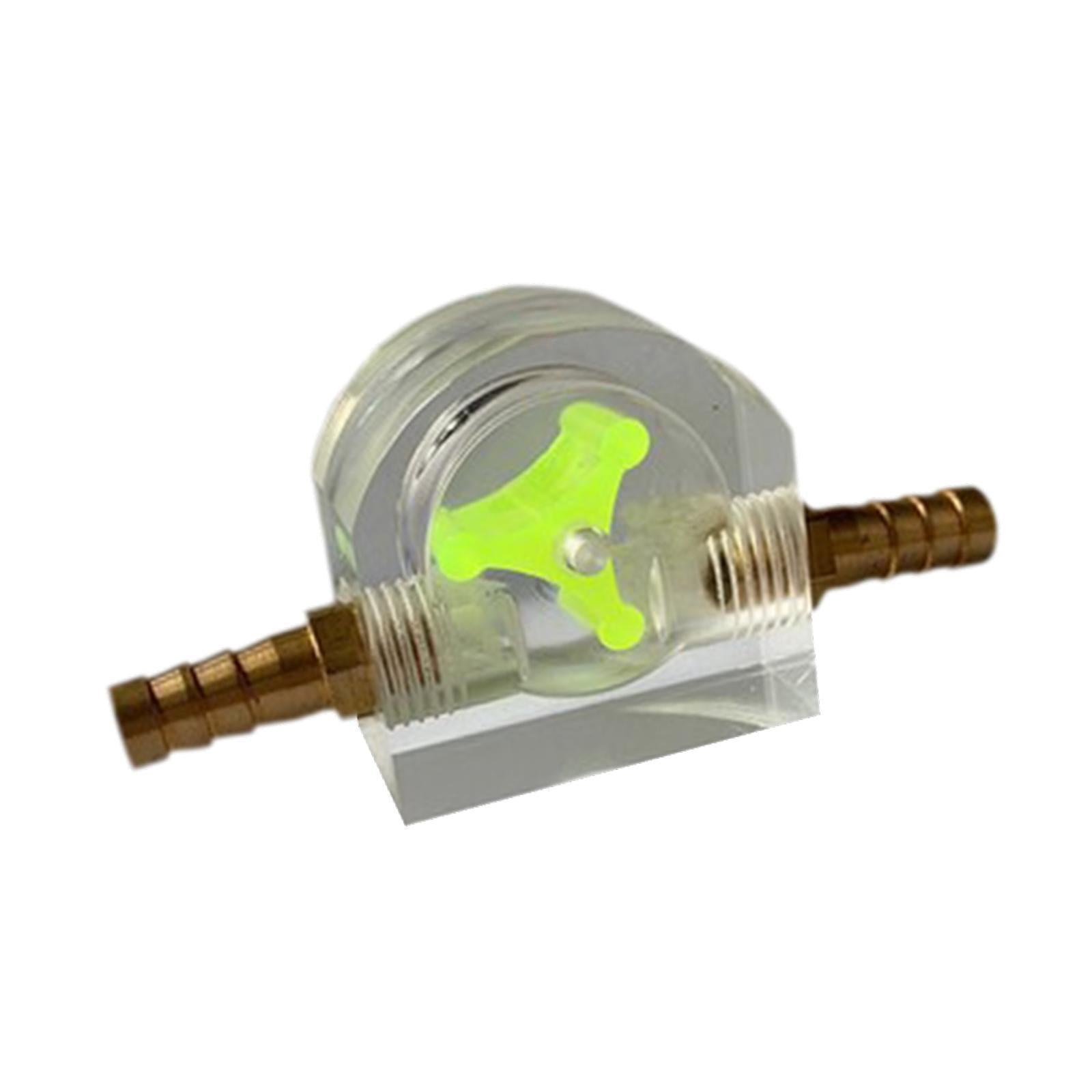 8mm Water Flow Indicator Acrylic Water Cooling System for PC Computer Laptop Type B