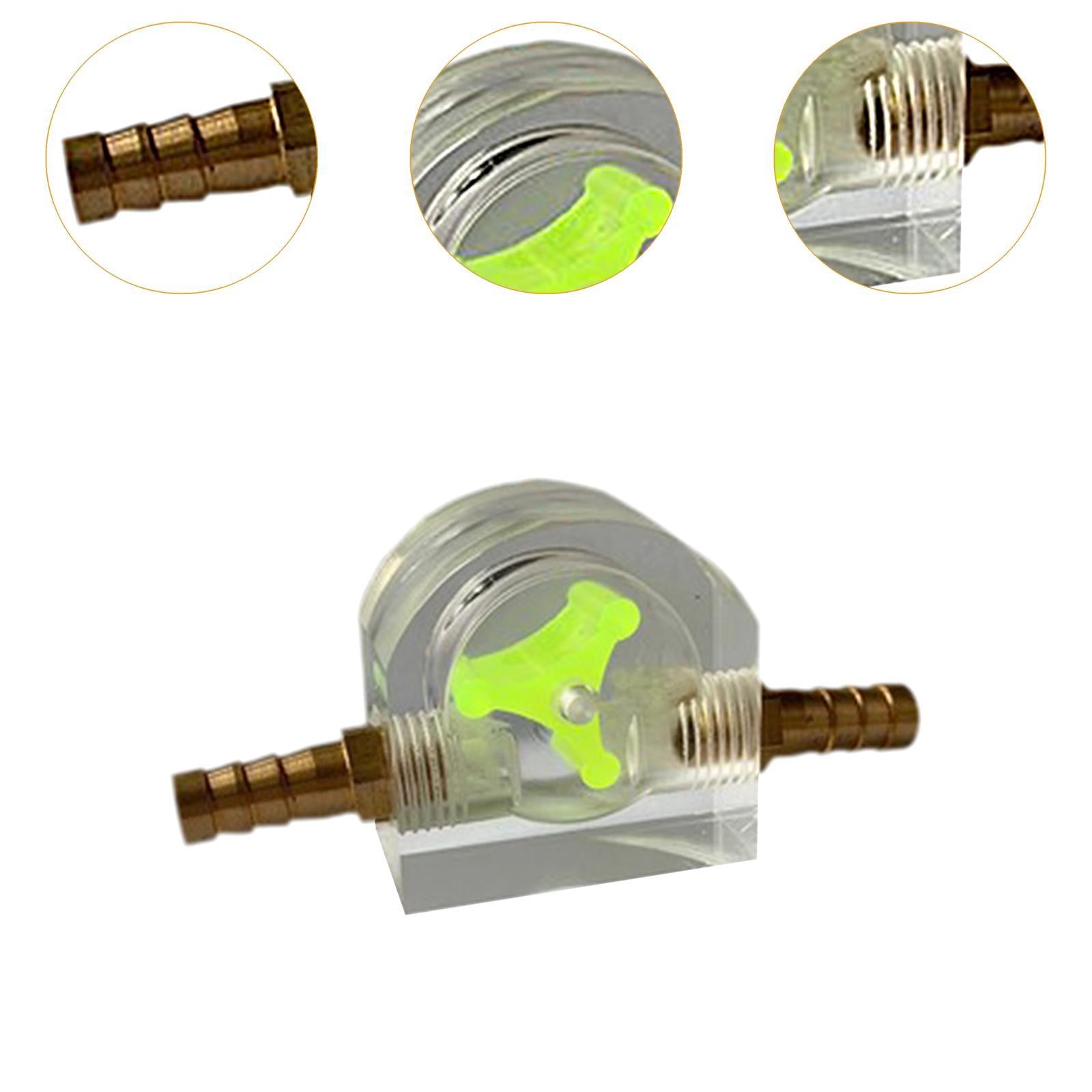8mm Water Flow Indicator Acrylic Water Cooling System for PC Computer Laptop Type B