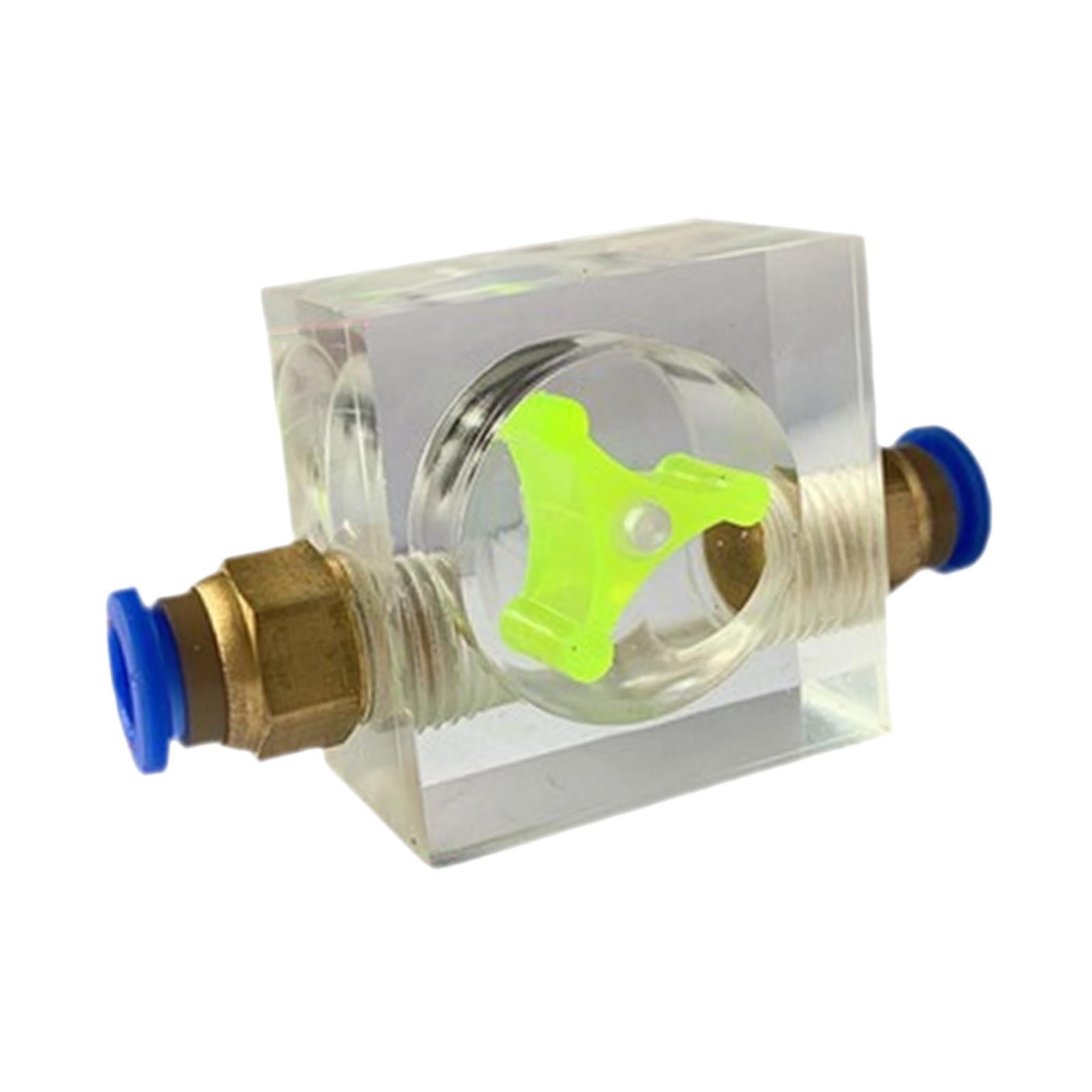 8mm Water Flow Indicator Acrylic Water Cooling System for PC Computer Laptop Type C