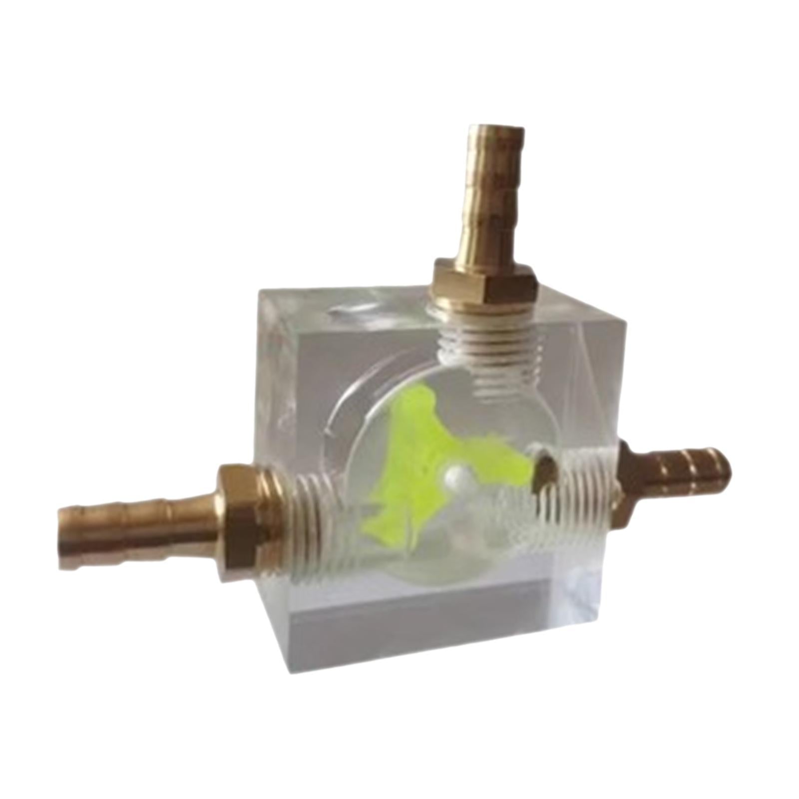 8mm Water Flow Indicator Acrylic Water Cooling System for PC Computer Laptop Type F