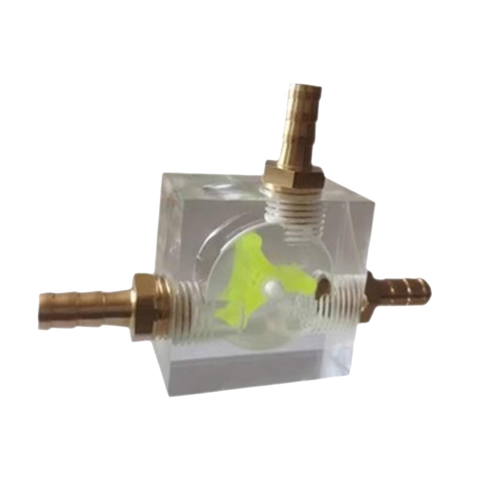 8mm Water Flow Indicator Acrylic Water Cooling System for PC Computer Laptop Type F