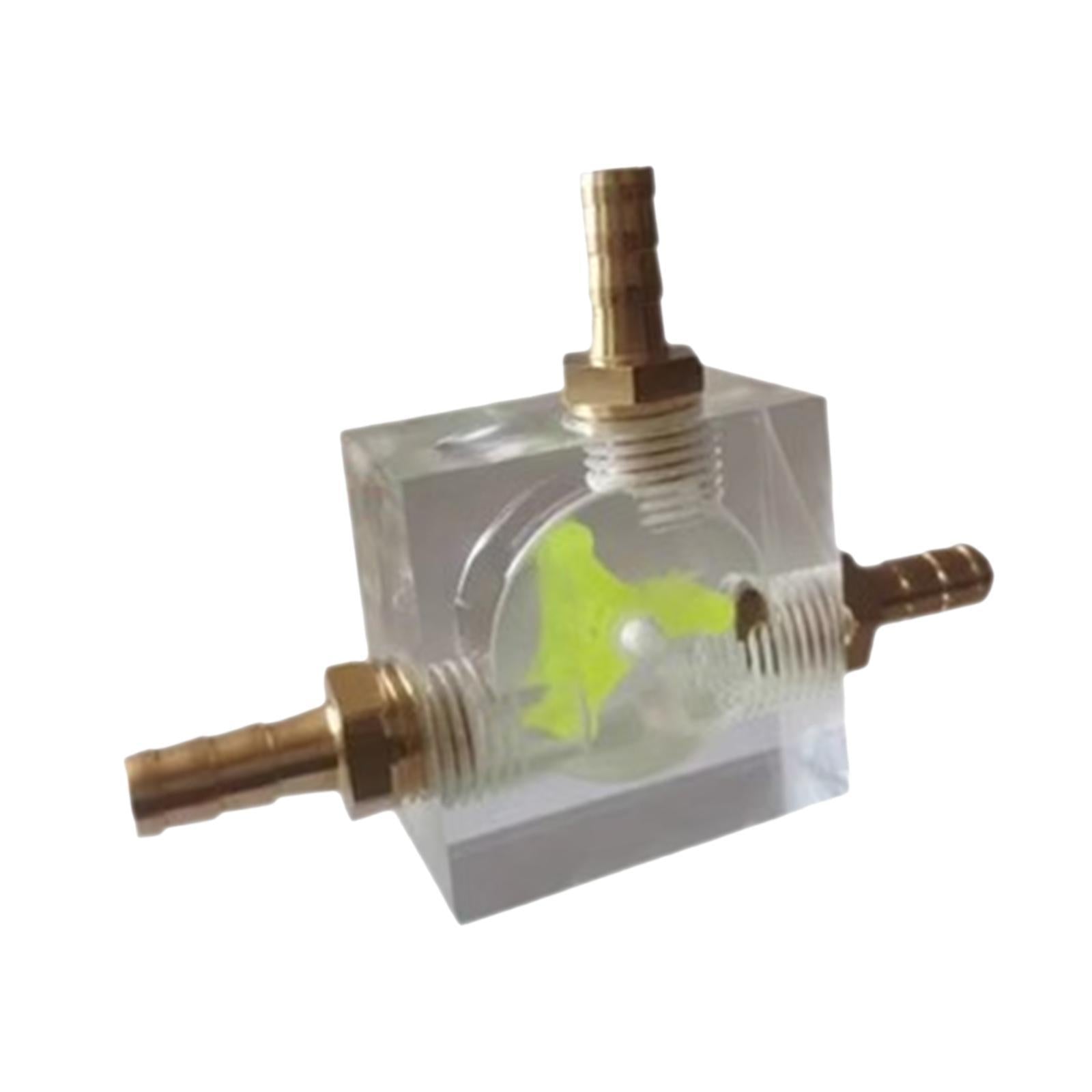 8mm Water Flow Indicator Acrylic Water Cooling System for PC Computer Laptop Type F