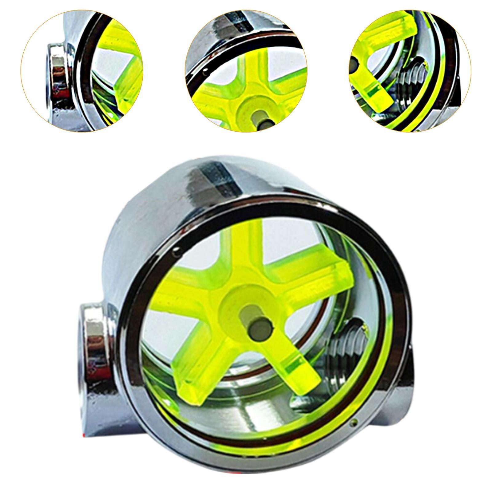 Water Flow Indicator Sturdy Quick Connect Liquid Cool for Computer Laptop PC