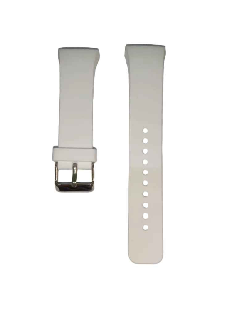 Samsung Gear S2 (SM-R720) Silicone Replacement Watch Strap Band – White
