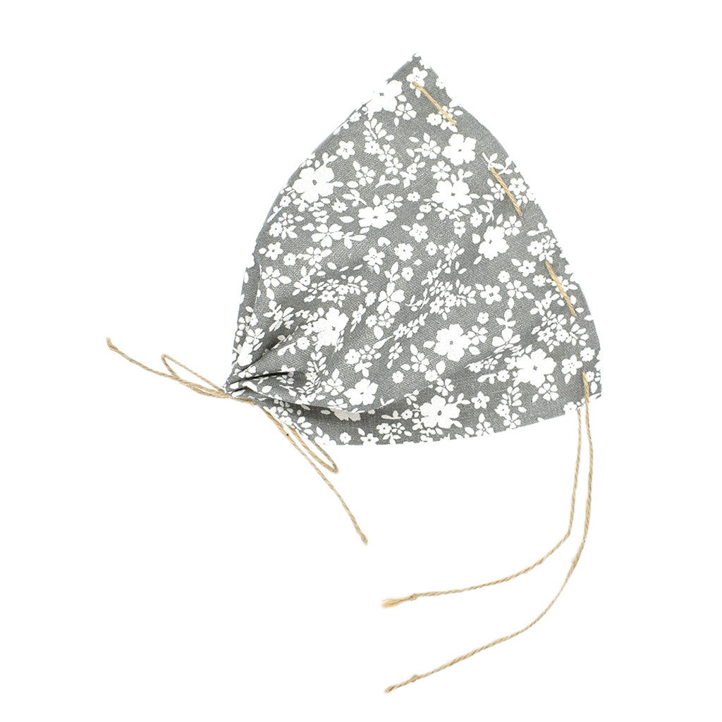 Newborn Baby Girls Toddler Infant Flower Bonnet Hat Cap Photo Prop White Flower