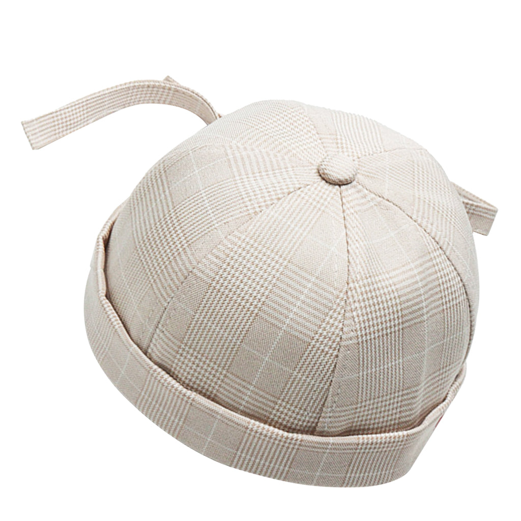 Baby Kids Children Boy Girl Sun Hat Summer Beach Outdoor Docker Cap Beige