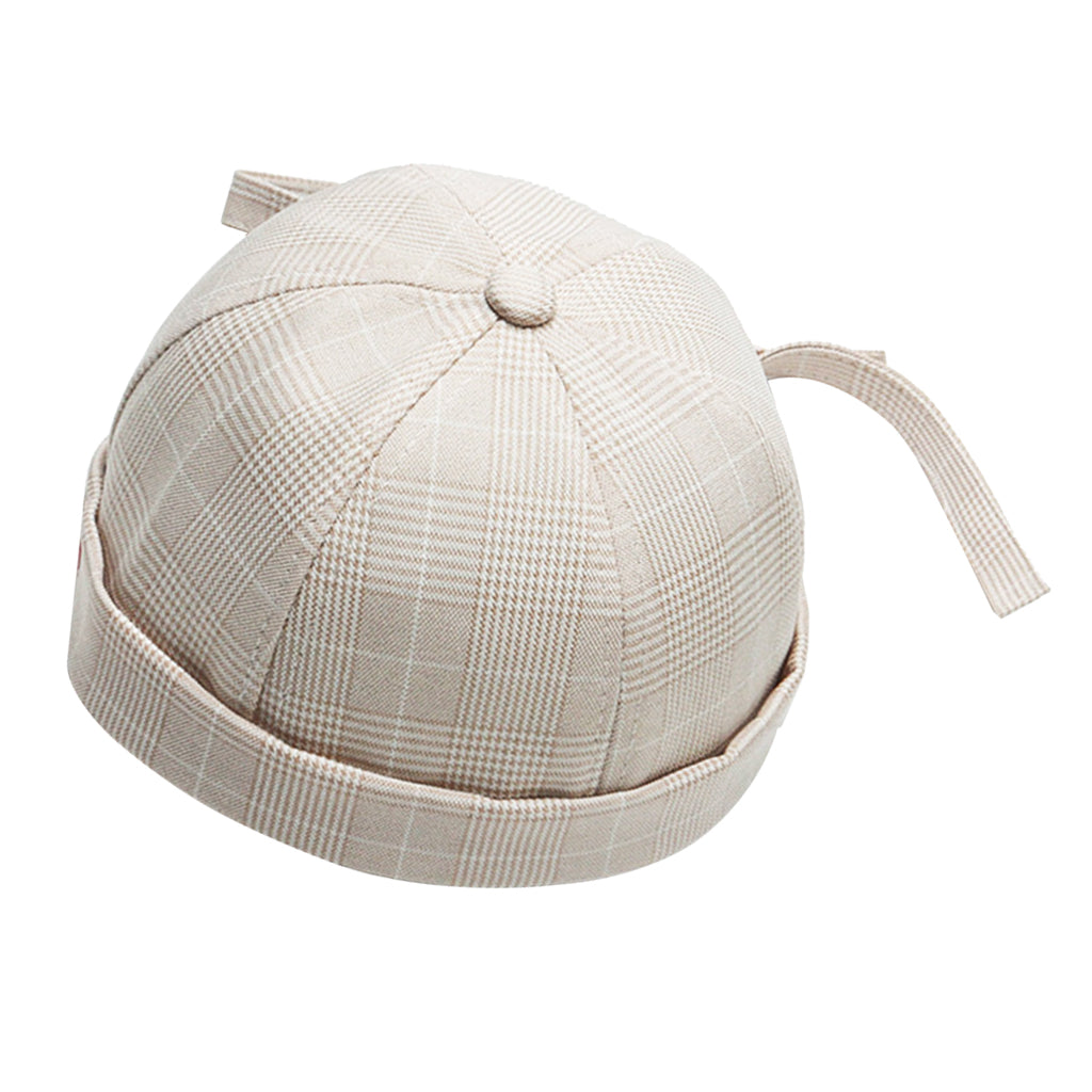 Baby Kids Children Boy Girl Sun Hat Summer Beach Outdoor Docker Cap Beige