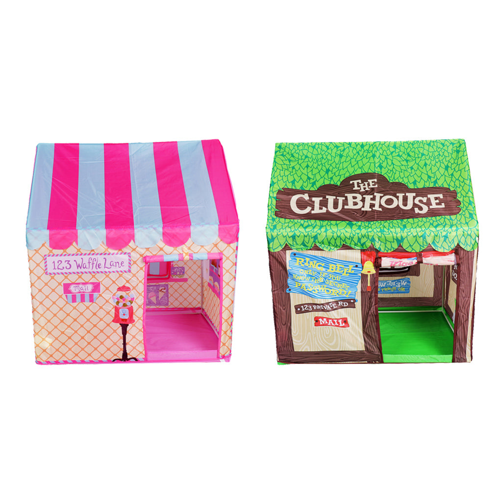 Kids Play Tent Indoor Outdoor Baby Toddler Playhouse Prince House Castle Pink