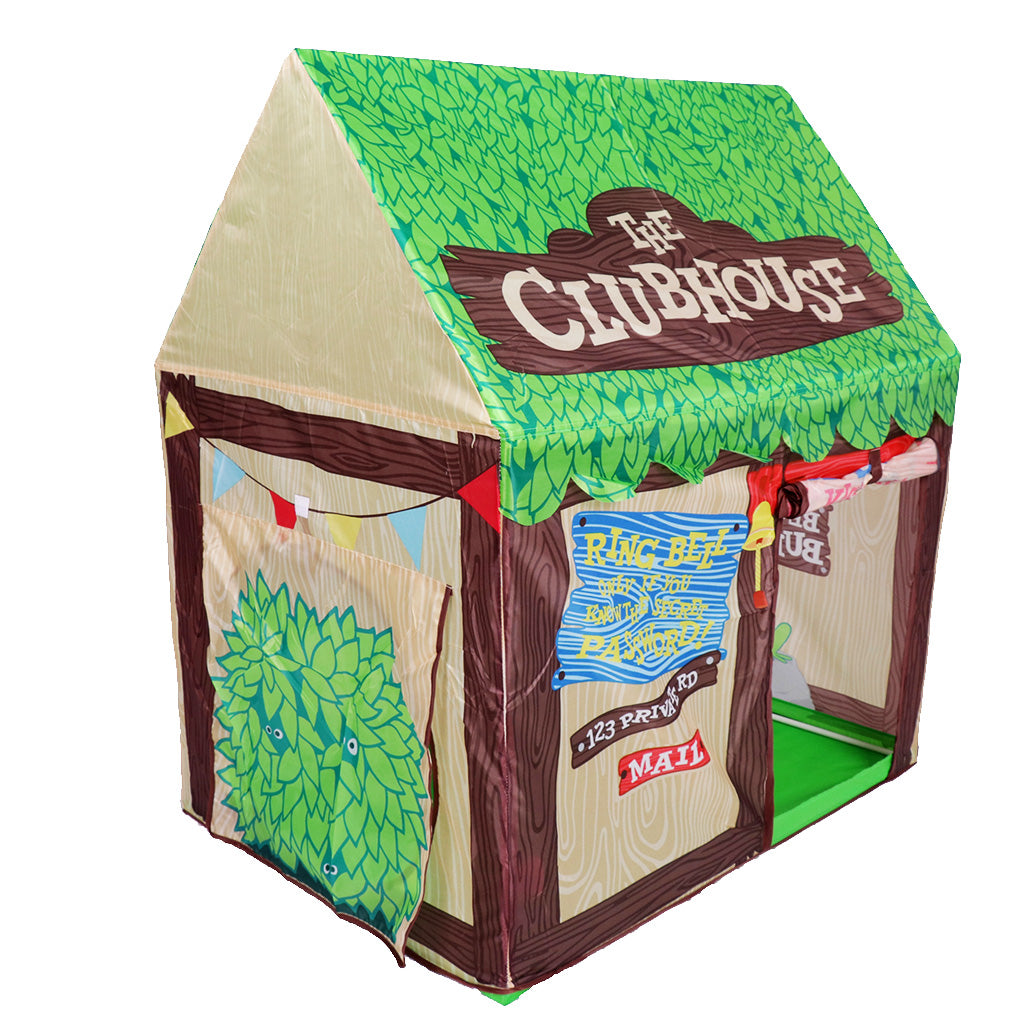 Kids Play Tent Indoor Outdoor Baby Toddler Playhouse Prince House Castle Green