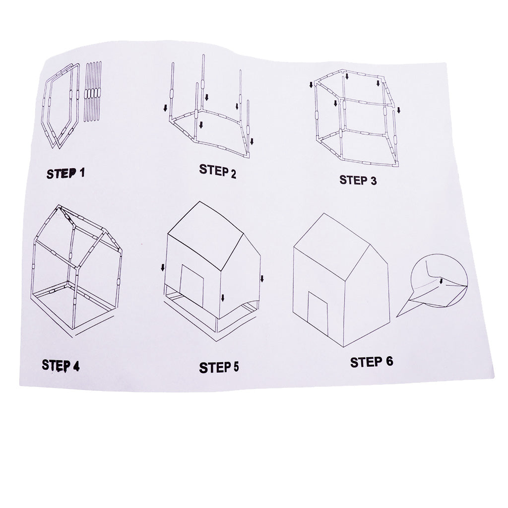 Kids Play Tent Indoor Outdoor Baby Toddler Playhouse Prince House Castle Green