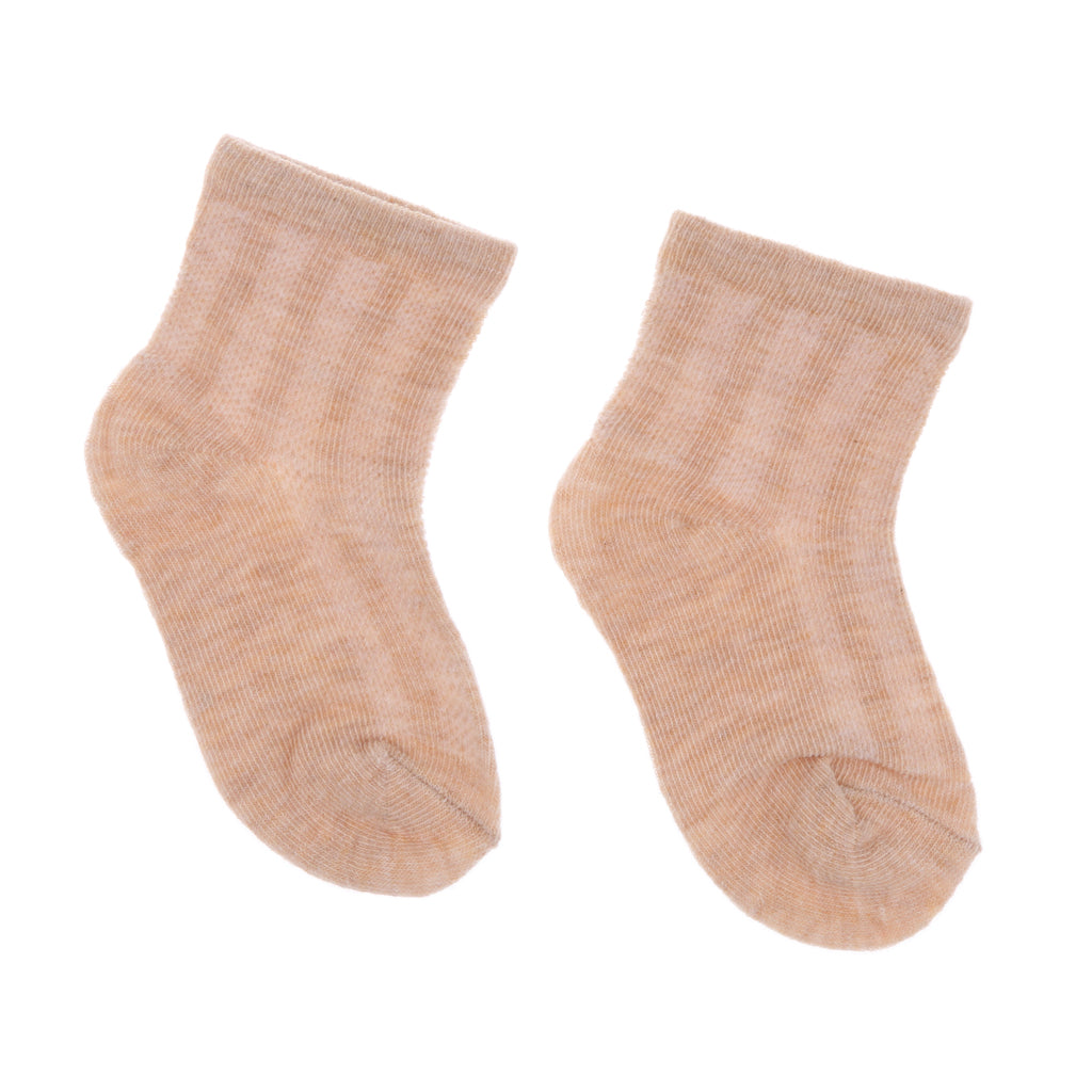3 Pairs Summer Baby Girls Boys Socks Newborn Cotton Casual Socks 1-3T Plain