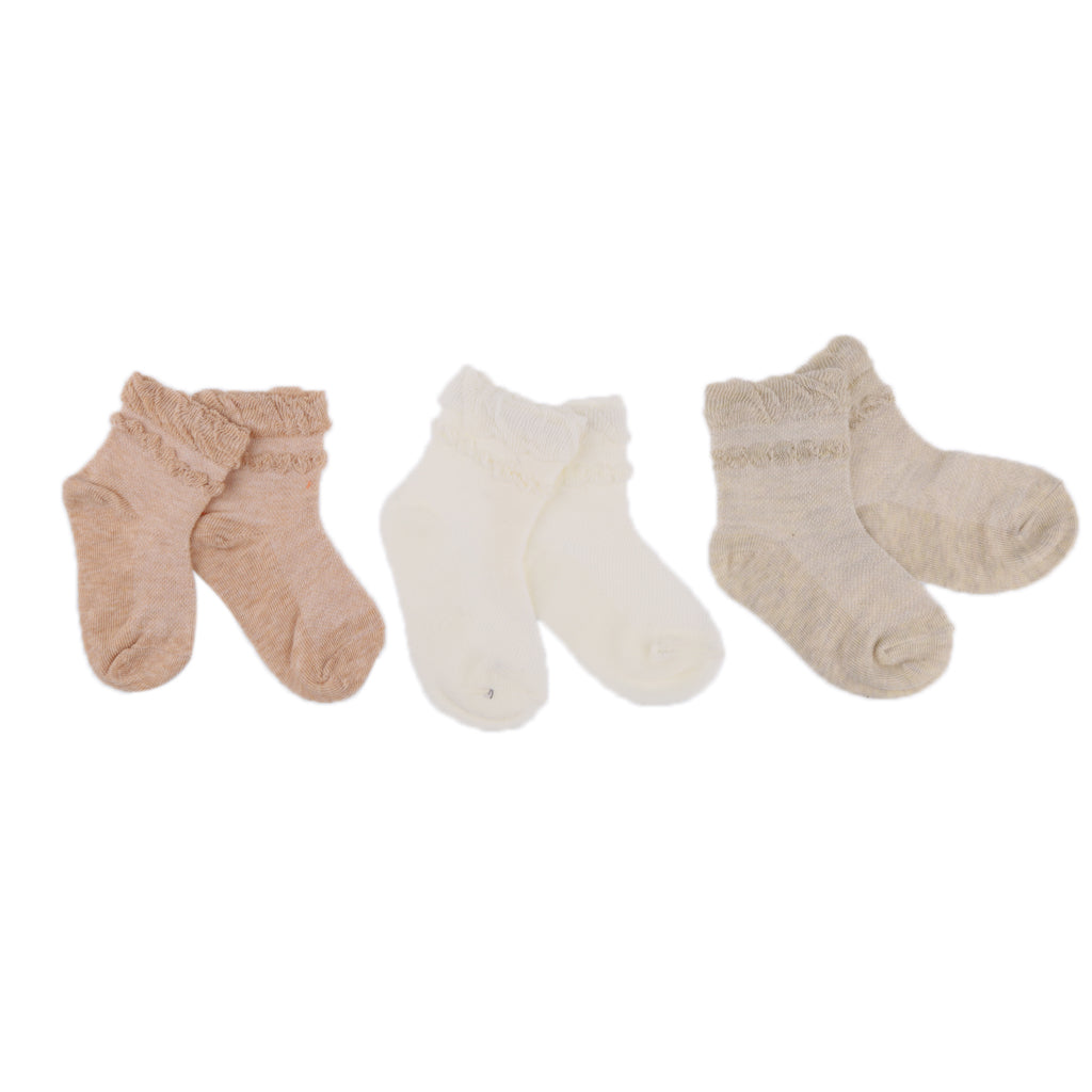 3 Pairs Summer Baby Girls Boys Socks Newborn Cotton Casual Socks 1-3T Bubble