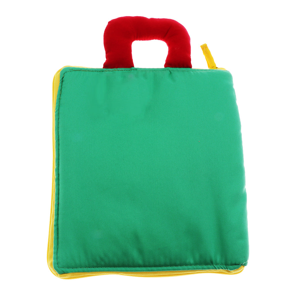 Soft Cloth Book Baby Toy Early Learning Education Animals Book Infant Toy Number