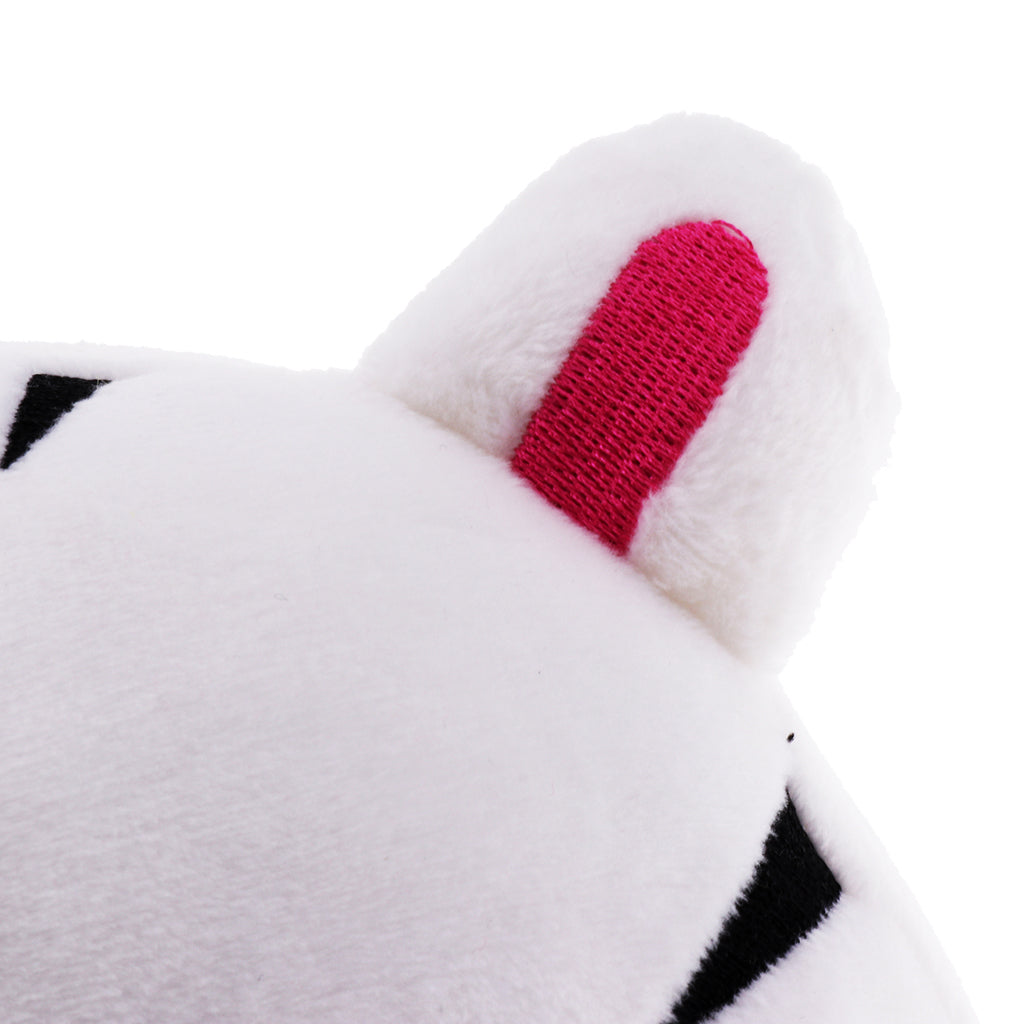 Baby Kids Wrist Hand Bell Rattle Plush Stuffed Educational Toy White cows