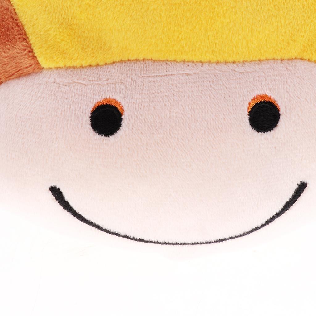 Baby Kids Wrist Hand Bell Rattle Plush Stuffed Educational Toy Fallow deer