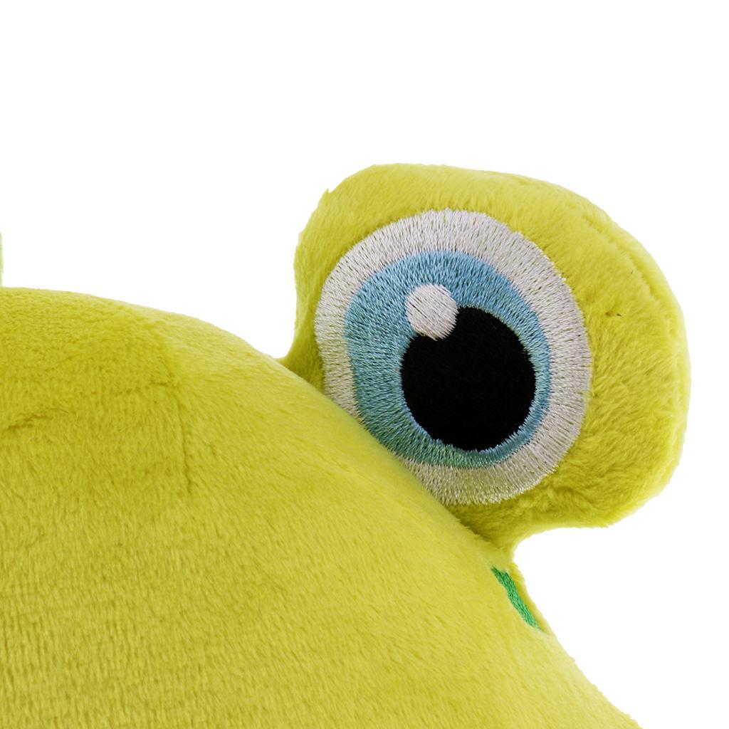 Baby Kids Wrist Hand Bell Rattle Plush Stuffed Educational Toy Frog