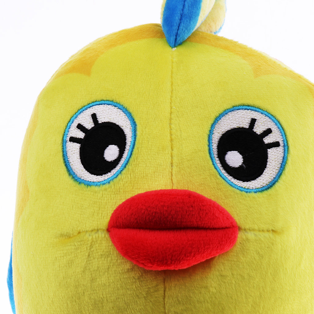 Baby Kids Wrist Hand Bell Rattle Plush Stuffed Educational Toy Fish