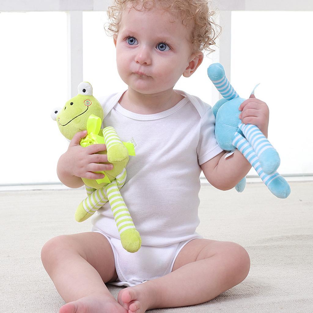 Cute Baby Soft Plush Sleeping Mate Stuffed & Plush Animals Toys Frog