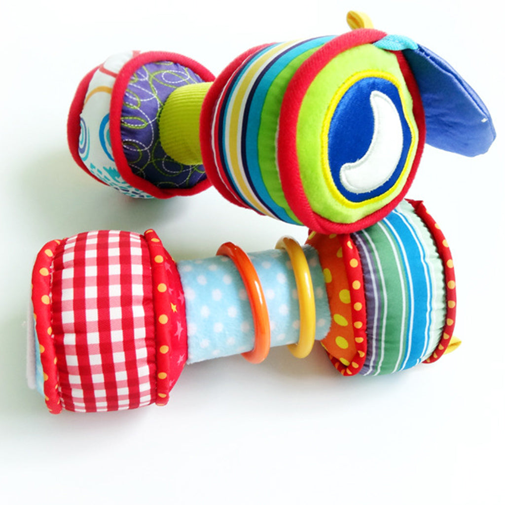 Musical Sound Hanging Baby Rattles Bed Car Hang Toy Dumbbell