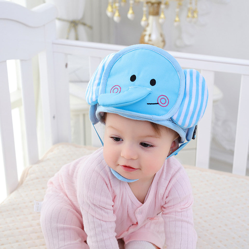 Infant Baby Toddler Safety Head Protection Helmet Elephant