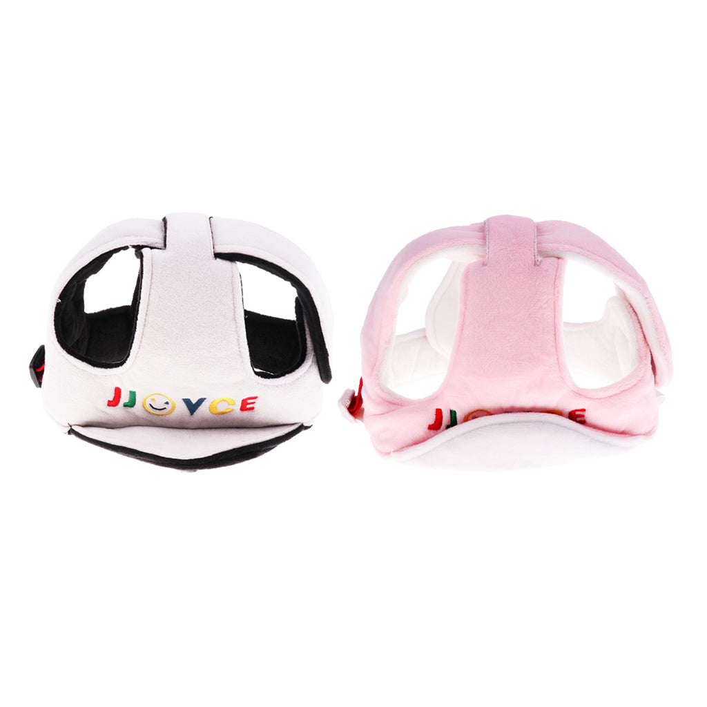 Baby Infant Adjustable Safety Helmet Headguard Protective Harnesses Cap Gray
