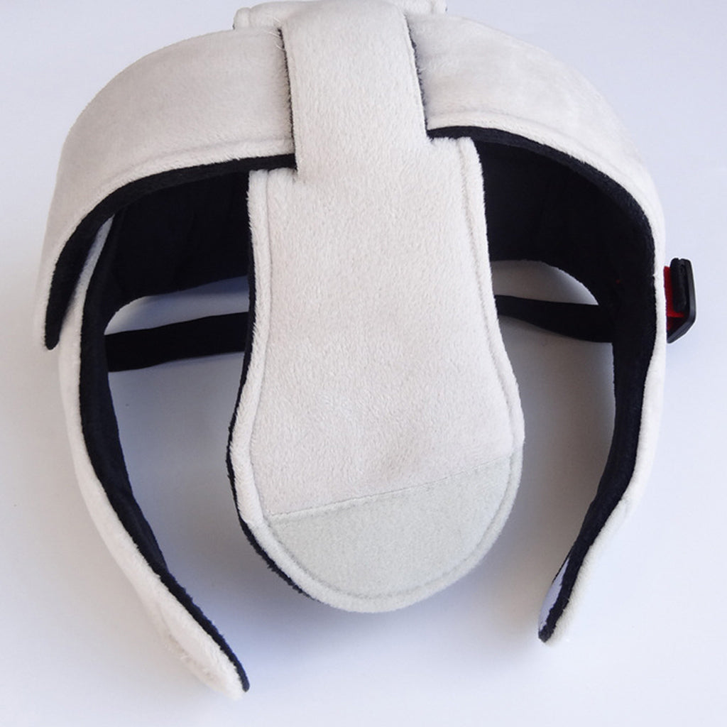 Baby Infant Adjustable Safety Helmet Headguard Protective Harnesses Cap Gray