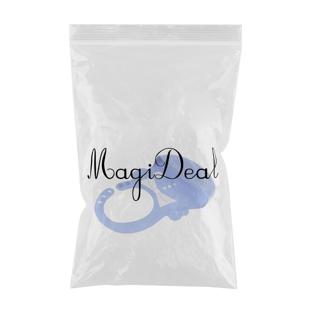 Baby Kid Washable Silicone Feeding Bib Adjustable Bib New Blue tie