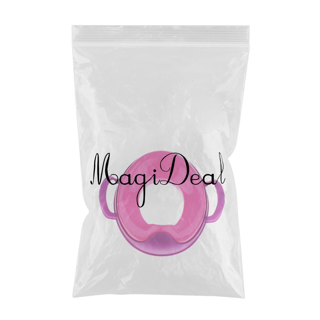 Kids Comfortable Soft Padded Cover Toilet Seat Training Toddler Pink