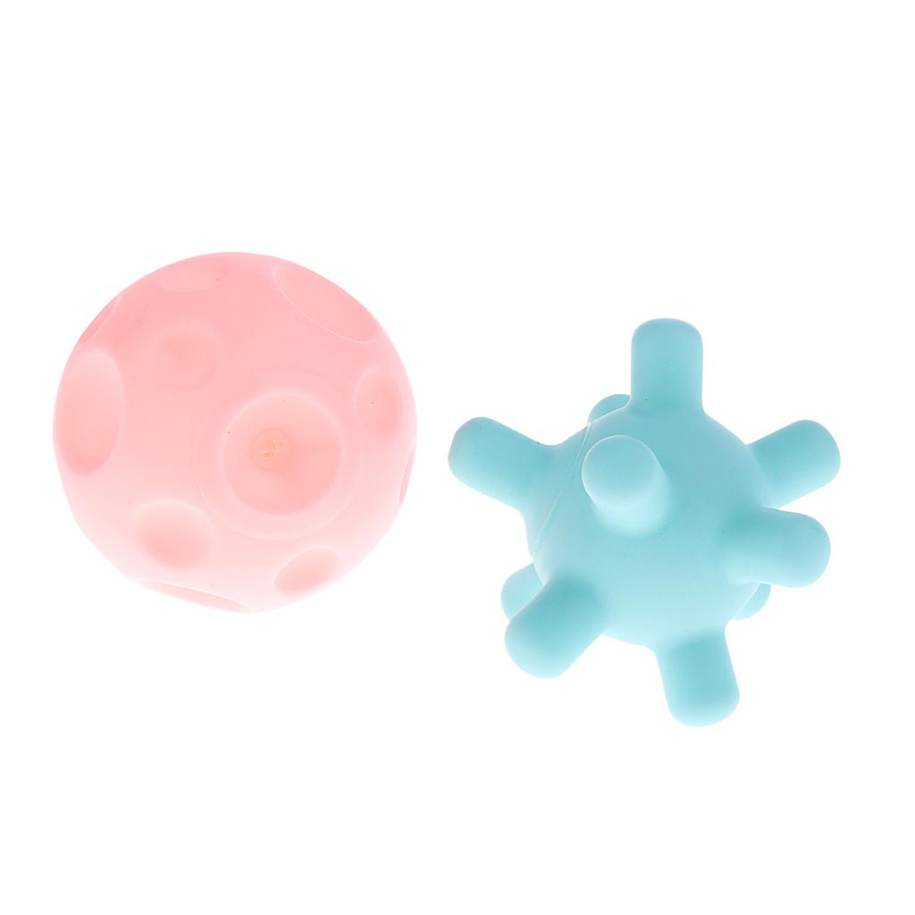 Soft Textured Sensory Balls for Baby Toddlers 6 Pcs-2