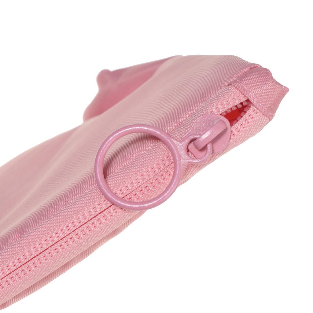Electronic Accessories Storage USB Cable Organizer Bag Case Pink