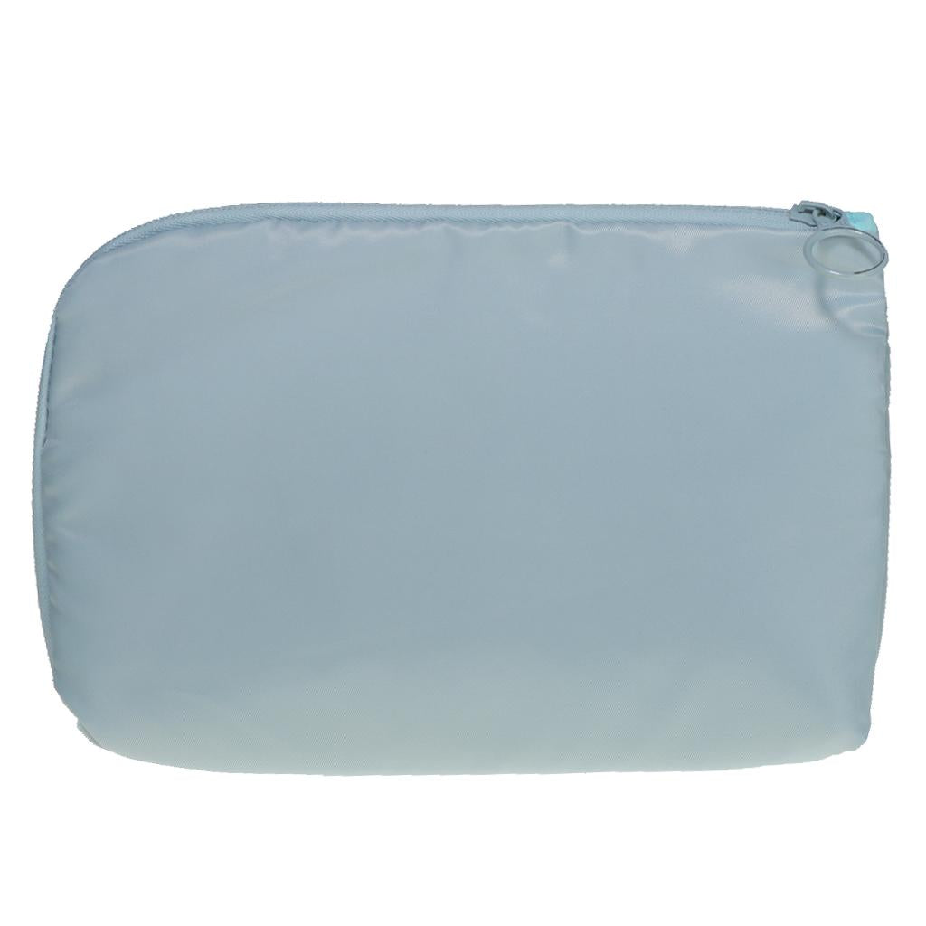 Electronic Accessories Storage USB Cable Organizer Bag Case Skyblue