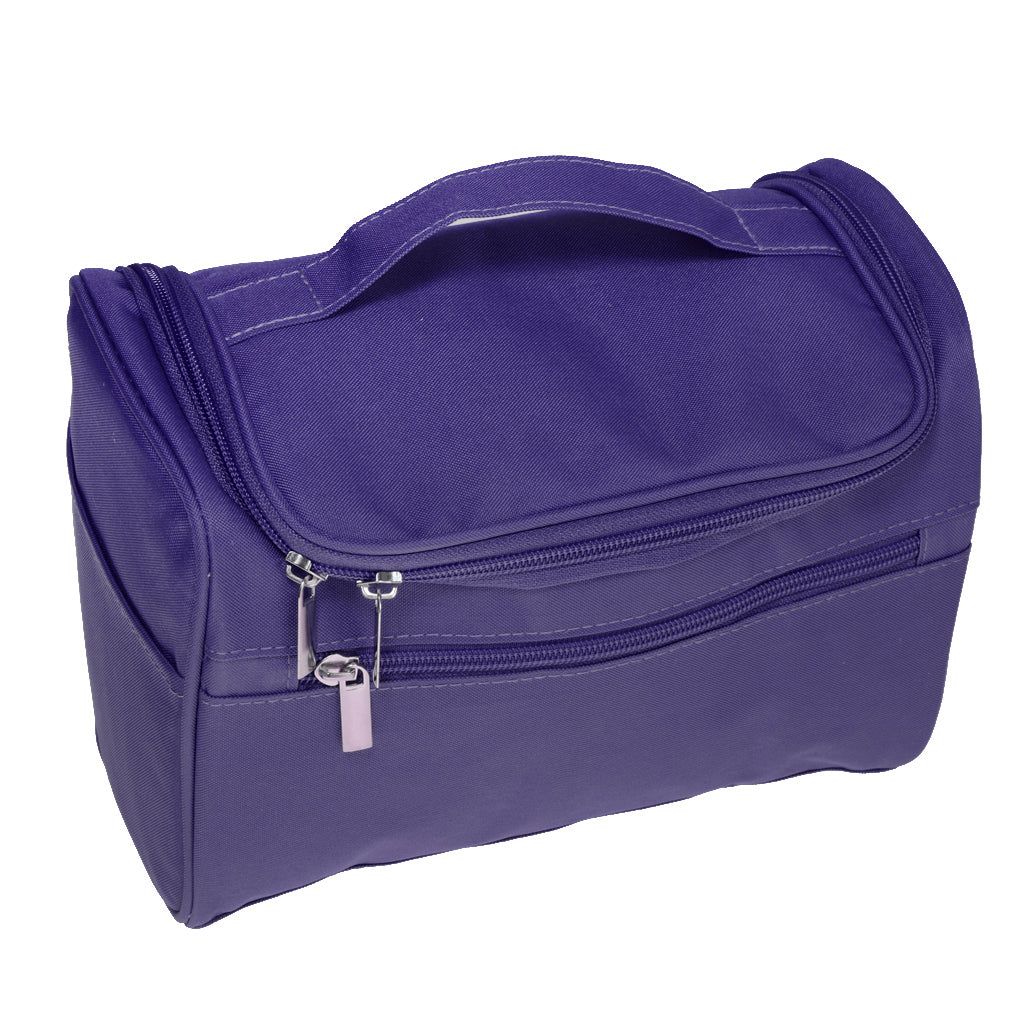 Big Capacity Toiletry Bag Makeup Cosmetic Storage Bag Purple
