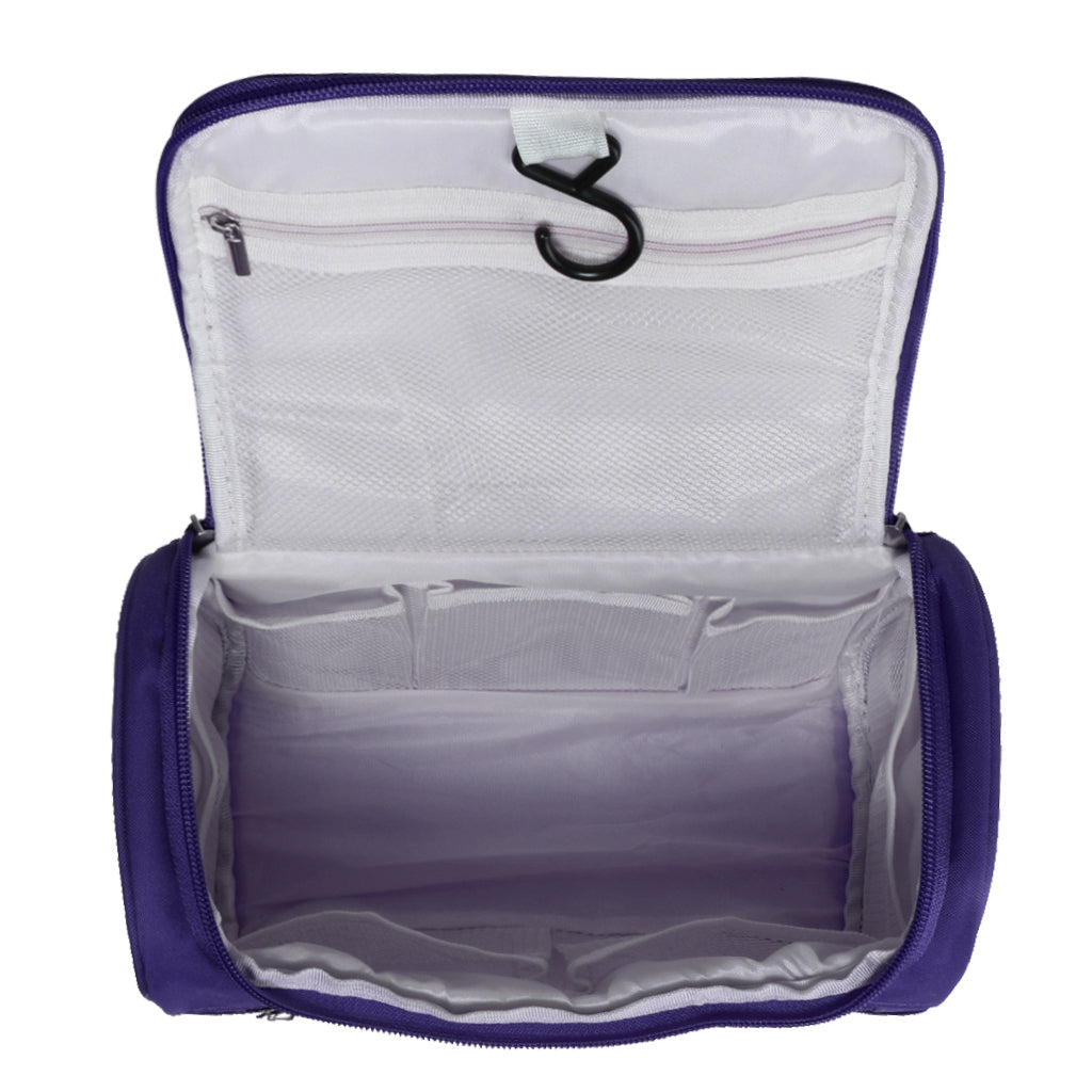 Big Capacity Toiletry Bag Makeup Cosmetic Storage Bag Purple