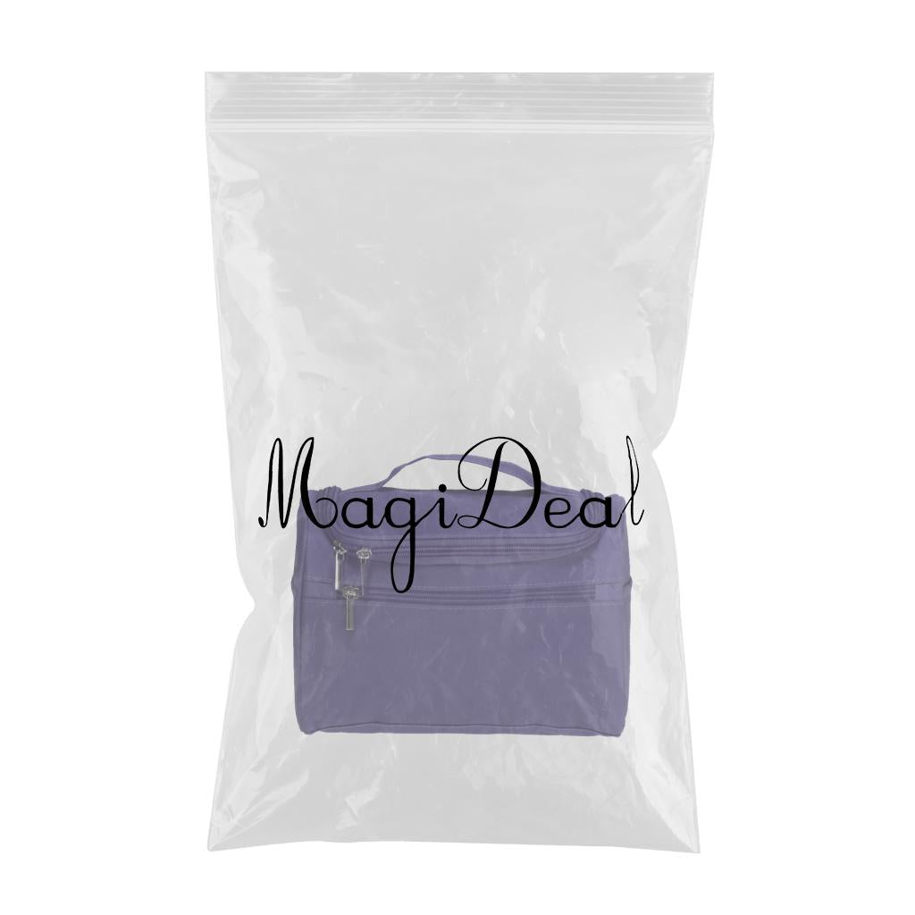 Big Capacity Toiletry Bag Makeup Cosmetic Storage Bag Purple