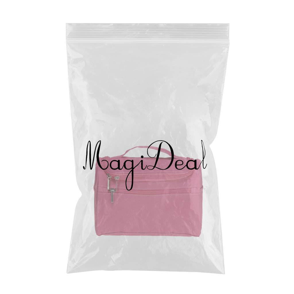 Big Capacity Toiletry Bag Makeup Cosmetic Storage Bag Pink