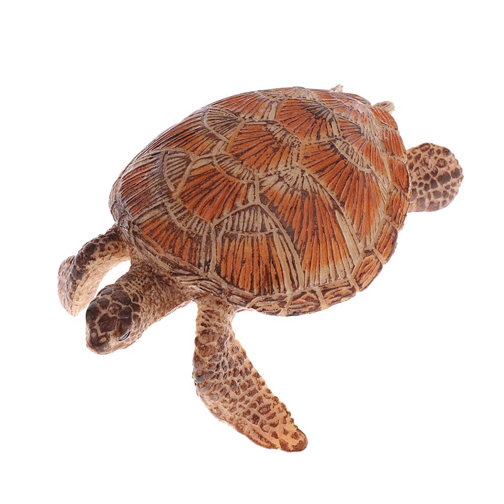 8Pcs/set Plastic Ocean Animals Figure Sea Creatures Model Kid Toy Turtle Whale